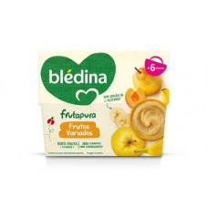 fruta bledina 100% frutos variados 4x95g