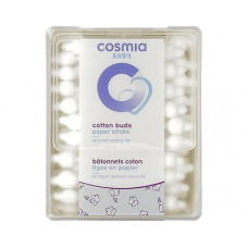 cotonetes cosmia baby com proteção 60un