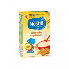 Nestlé 8 Mingaus de Cereal com Biscoito María 900 g
