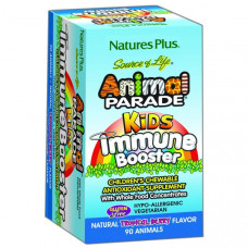 Nature's Plus Animal Parade Kids Immune Booster 90 Comprimidos Mastigáveis